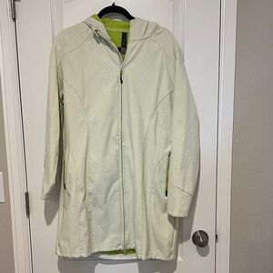 Mondetta Women's Ivory Hooded Lightweight Jacket